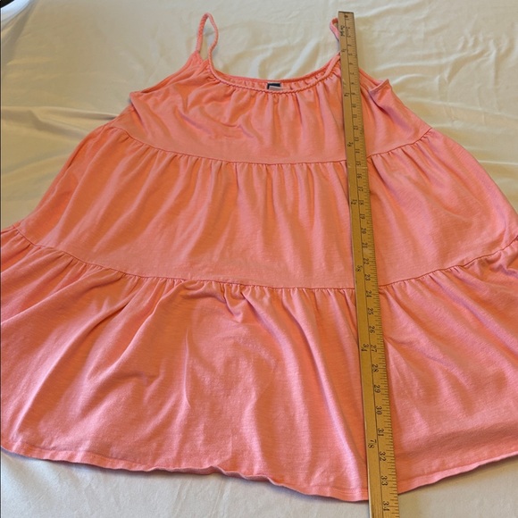 Old Navy Tiered Pink Casual Dress - Size Large - Picture 6 of 7
